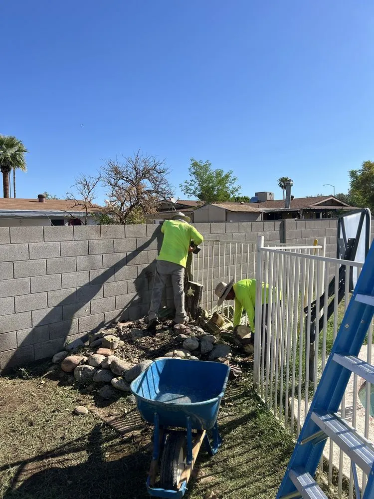 Custom garden landscaping with custom design across Chandler, AZ - Mars Landscaping