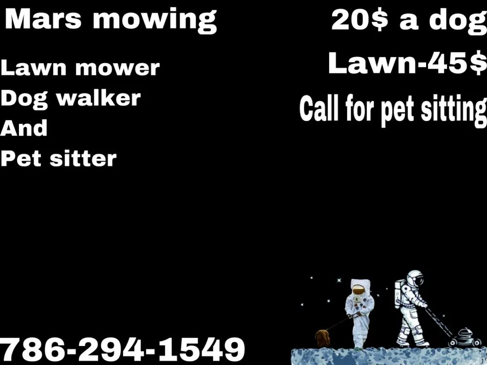 Custom lawn mowing service near you in Miami, FL by Mars Mowing