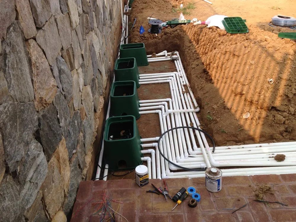 Professional garden landscaping in Leesburg, VA by Marsea Services