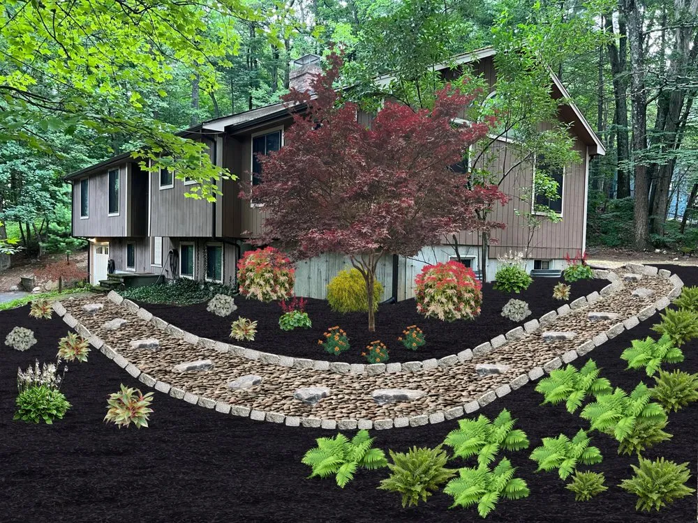Top-rated landscape installation in Sudbury, MA by Marsh Haven