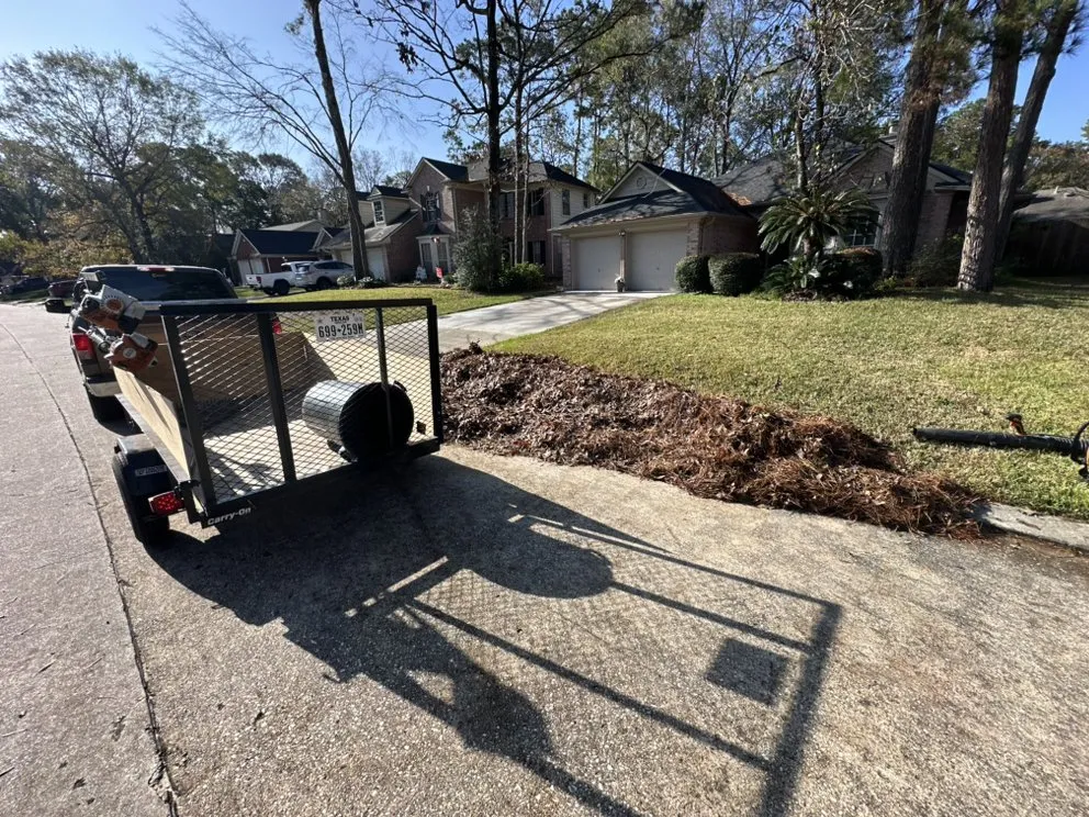 Custom landscape design in Houston, TX by Marsh lawn & landscaping