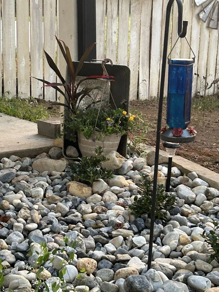 Custom landscape design in Marshall, TX by Marshall Lawn & Landscape