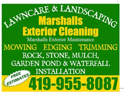 Marshalls Exterior Cleaning Logo