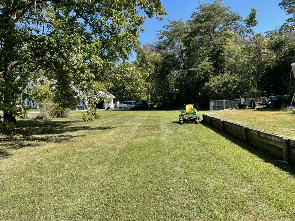 Custom landscape design with custom design in Yadkinville, NC by Marshall’s Landscaping