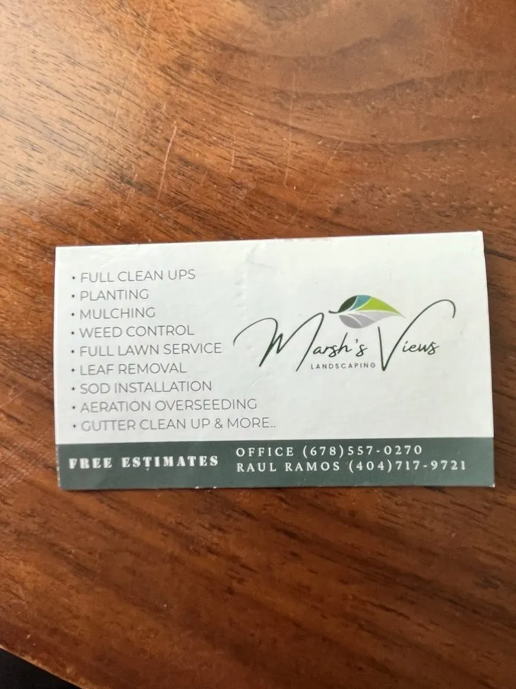 Affordable lawn mowing service in Savannah, GA by Marsh's Views