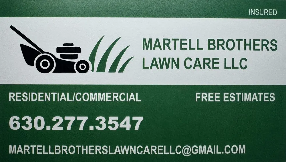 Professional yard maintenance in Aurora, IL - Martell Brothers Lawn Care