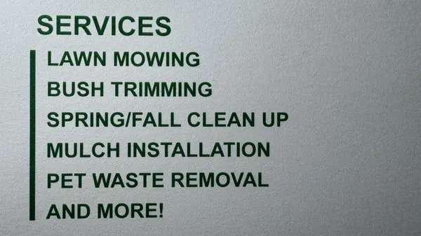 Martell Brothers Lawn Care Logo