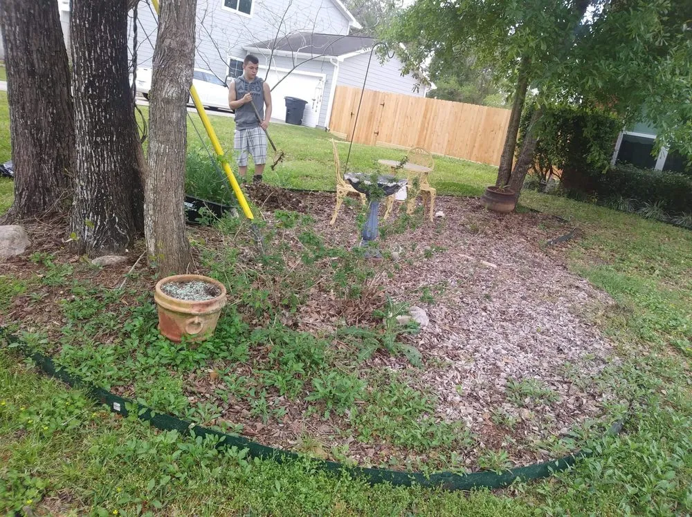 Top-rated garden landscaping in Crosby, TX by Martex Landscaping