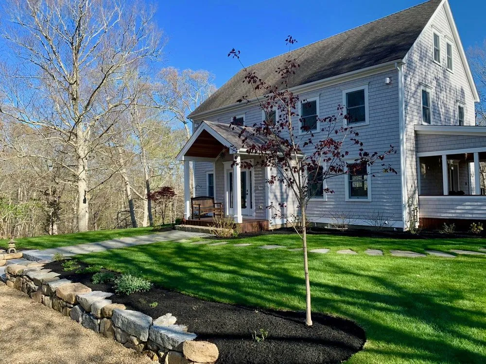 Affordable outdoor landscaping for homes in Vineyard Haven, MA by Martha's Vineyard Landscape Company