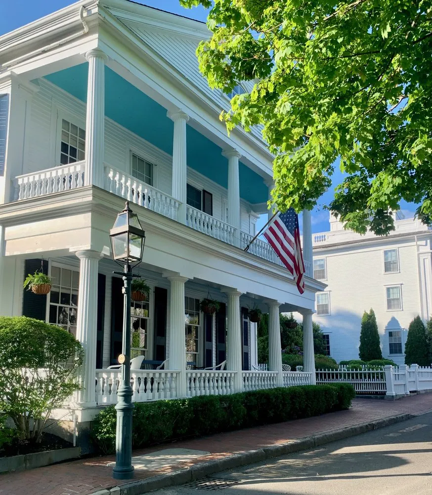 Custom landscape installation with custom design in Vineyard Haven, MA by Martha's Vineyard Landscape Company