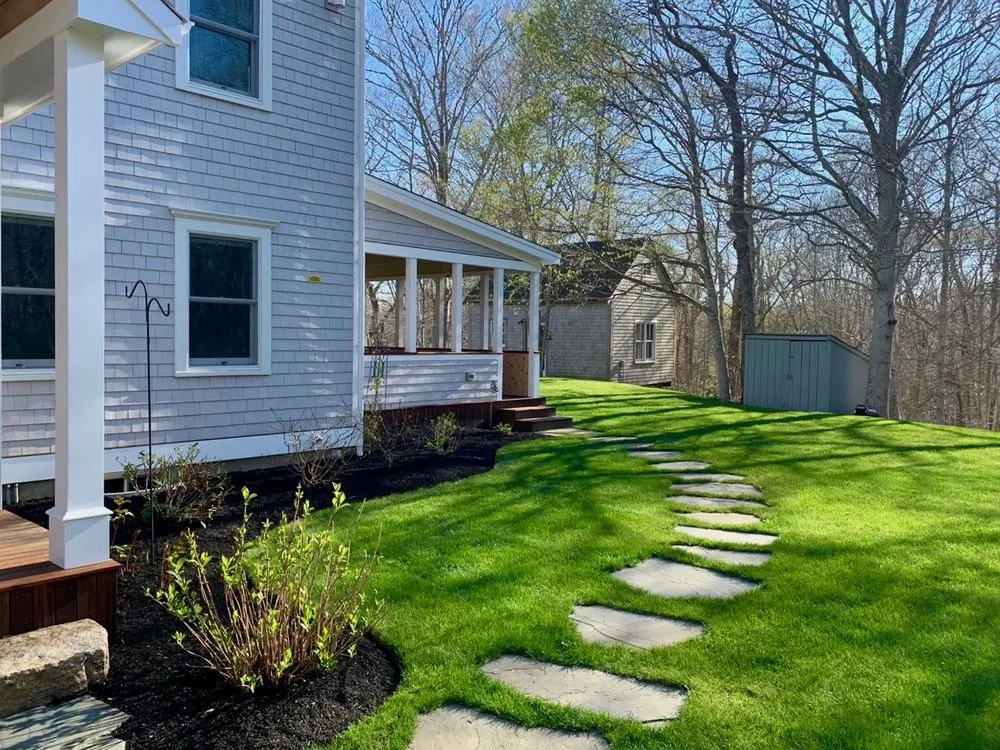 Custom yard maintenance for outdoor upgrades in Vineyard Haven, MA by Martha's Vineyard Landscape Company