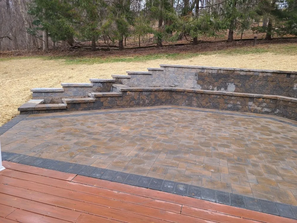 Custom landscape design for year-round maintenance in Frederick, MD by Martin & Son Landscaping
