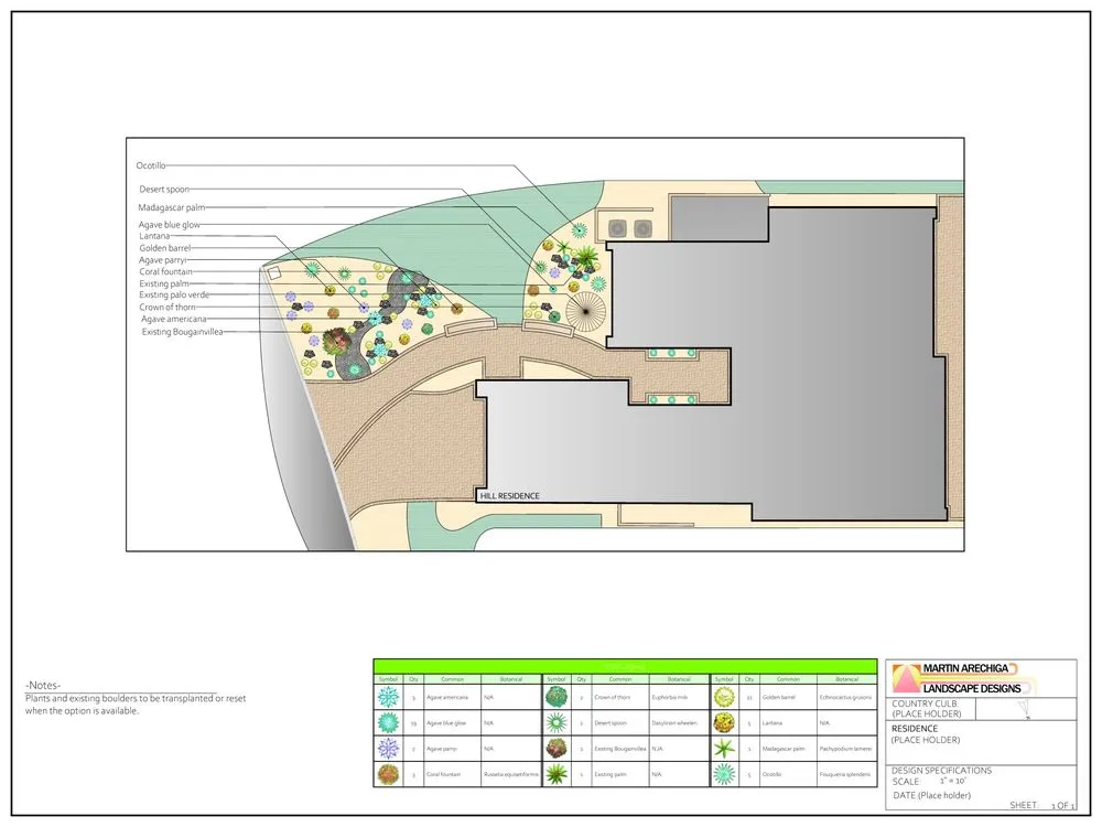 Local outdoor landscaping in Palm Desert, CA - Martin Arechiga Landscape Designs