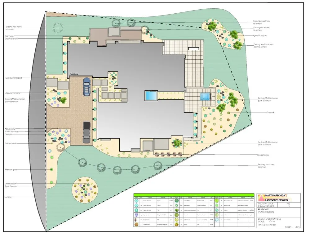 Local landscape design in Palm Desert, CA - Martin Arechiga Landscape Designs