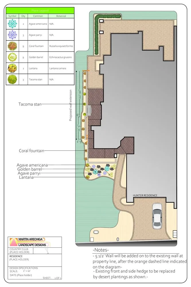 Professional outdoor landscaping for homes across Palm Desert, CA - Martin Arechiga Landscape Designs