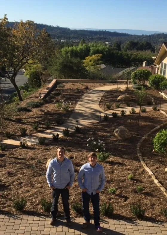 Custom landscape installation in Santa Barbara, CA - Martin Bros Landscape Management