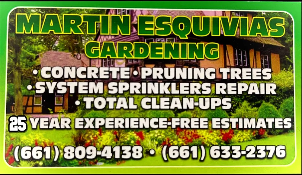 Local landscaping services in Bakersfield, CA by Martin Esquivias's Gardening