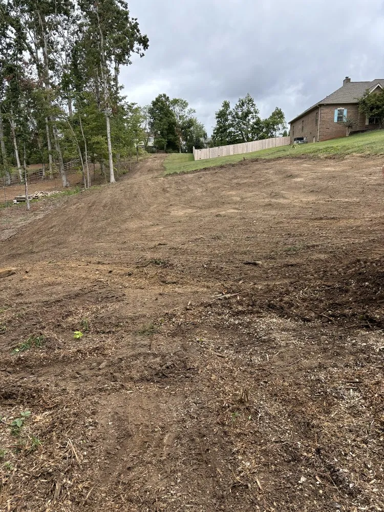 Affordable landscape design in Clinton, TN by Martin Excavation