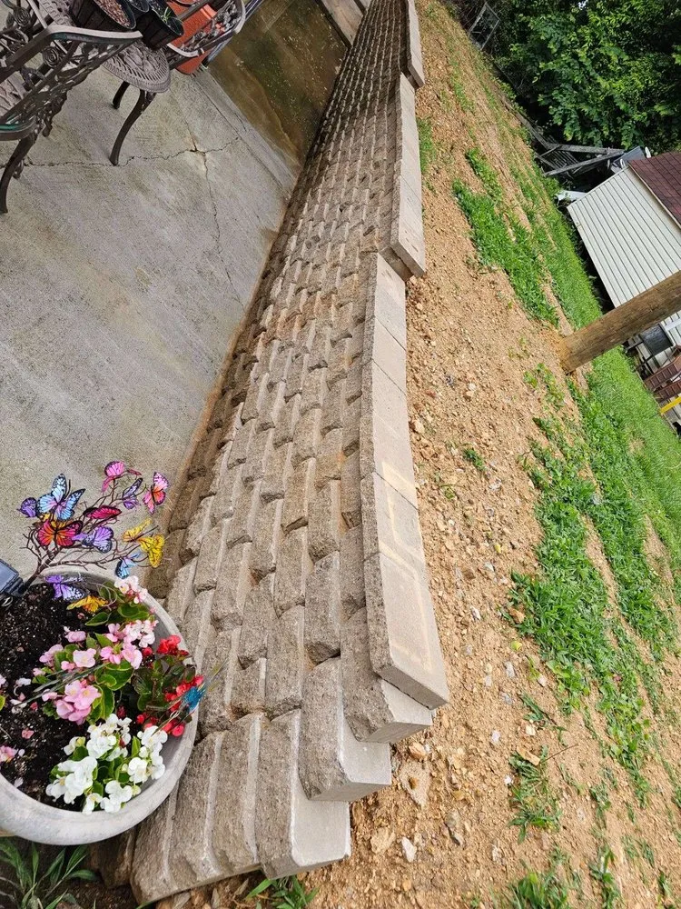 Local residential landscaping in Clinton, TN by Martin Excavation