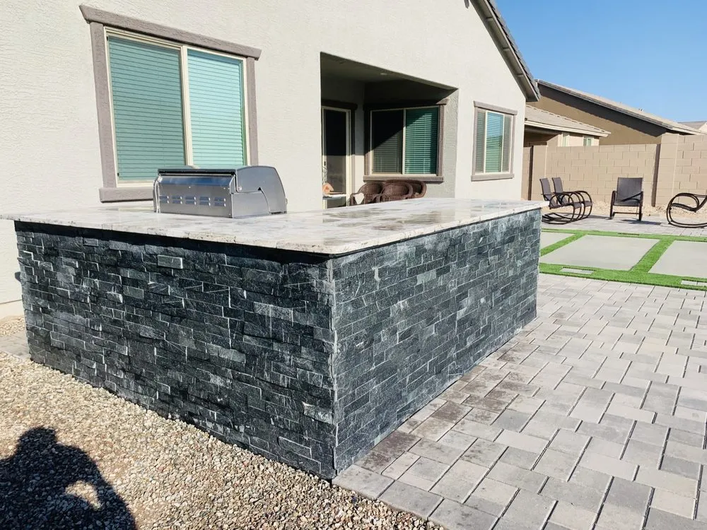 Affordable yard maintenance with custom design in El Mirage, AZ by Martin Hardscape