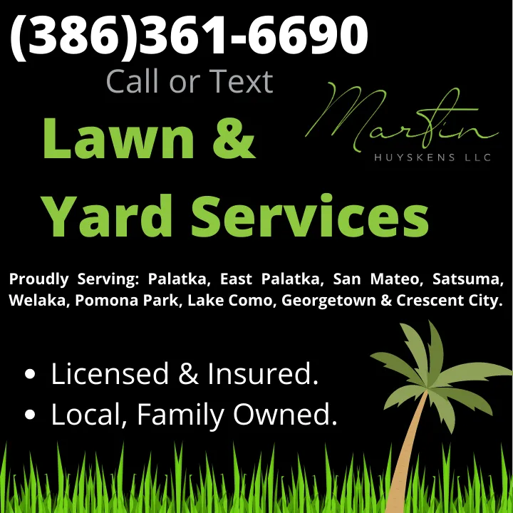 Local yard cleanup service near you across Pomona Park, FL - Martin Huyskens Lawn Services