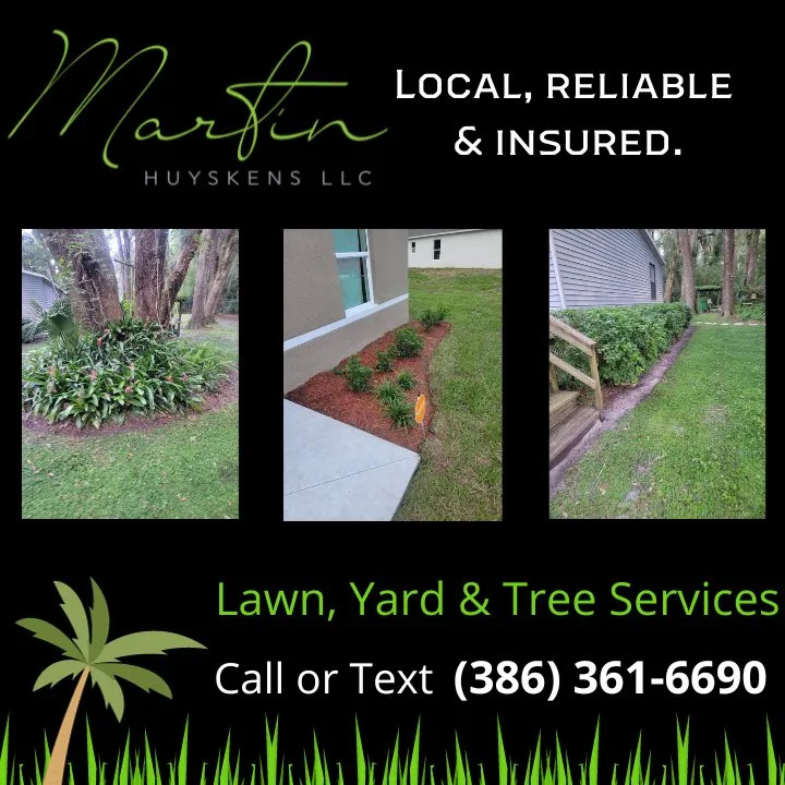 Affordable lawn mowing service in Pomona Park, FL by Martin Huyskens Lawn Services