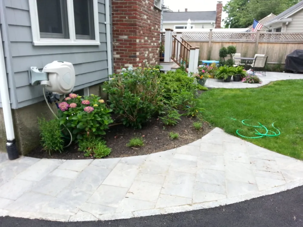 Expert landscape installation in Marblehead, MA by Martin Landscape Service