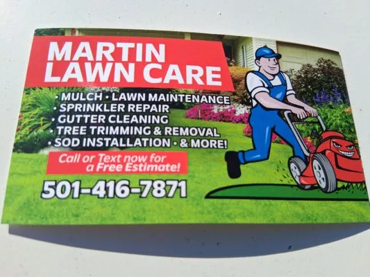 Martin Lawn Care Logo