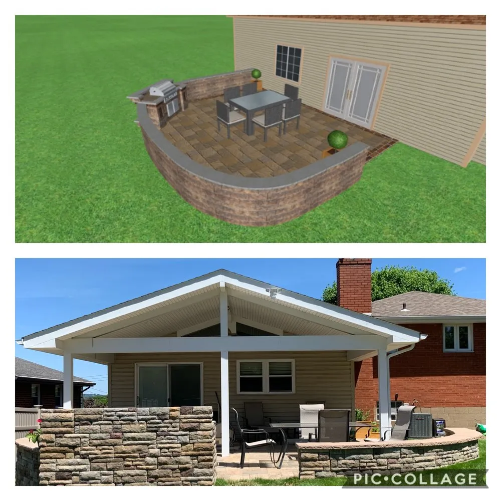 Top-rated garden landscaping for residential properties across Aliquippa, PA - Martin Lawn Services