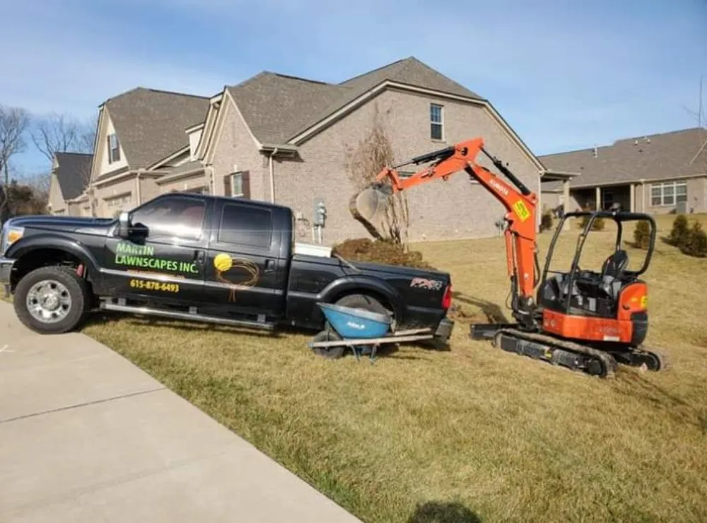 Expert landscape installation for beautiful yards in Lebanon, TN by Martin Lawnscapes