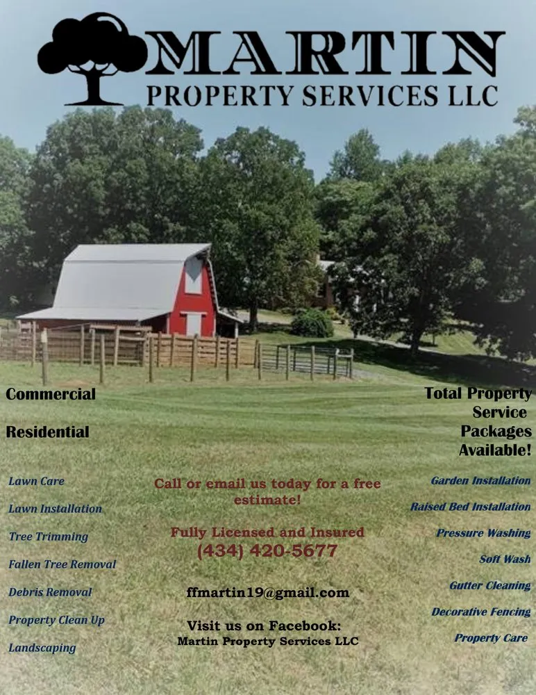 Top-rated outdoor landscaping near you in Spout Spring, VA by Martin Property Services