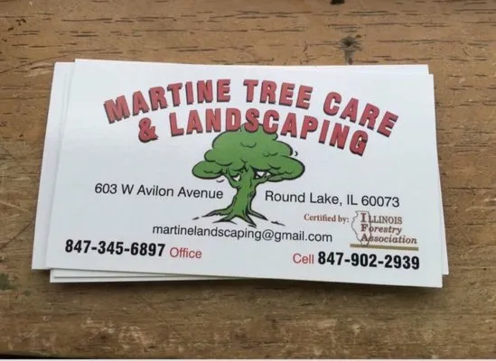 Martine Landscaping Logo