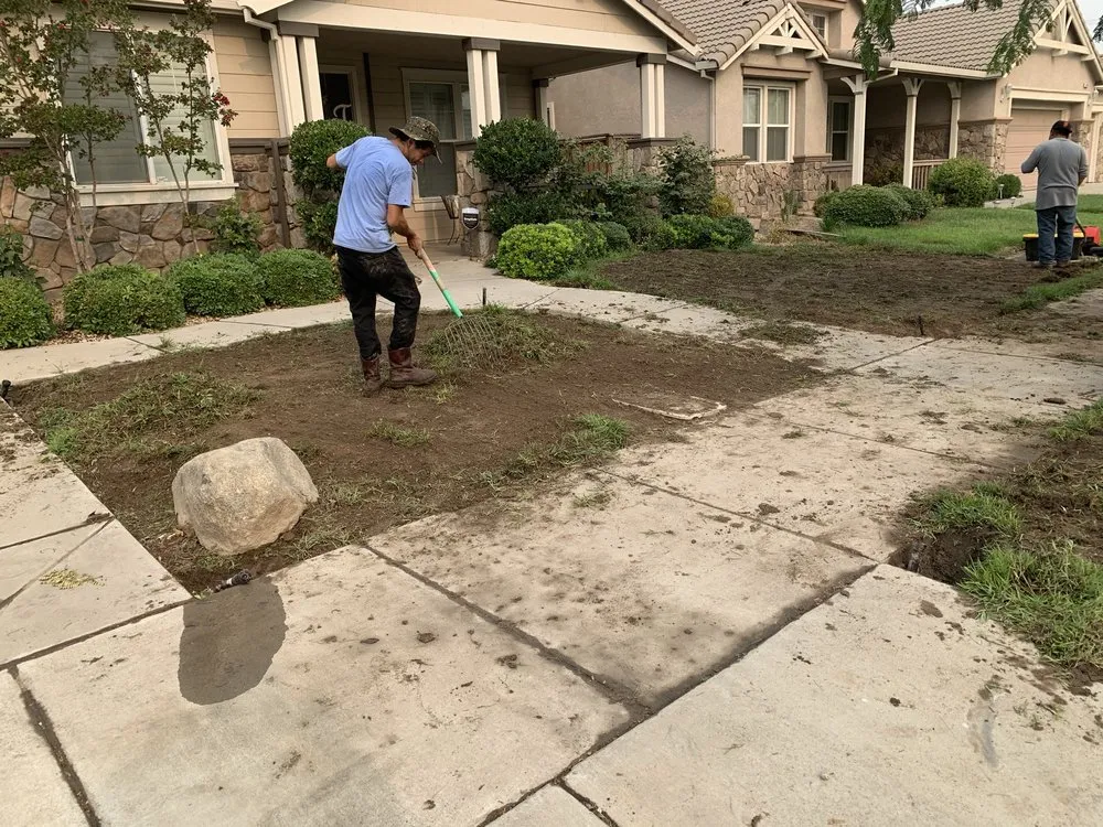 Custom yard cleanup service in Turlock, CA by Martines Gardening & Landscaping Services