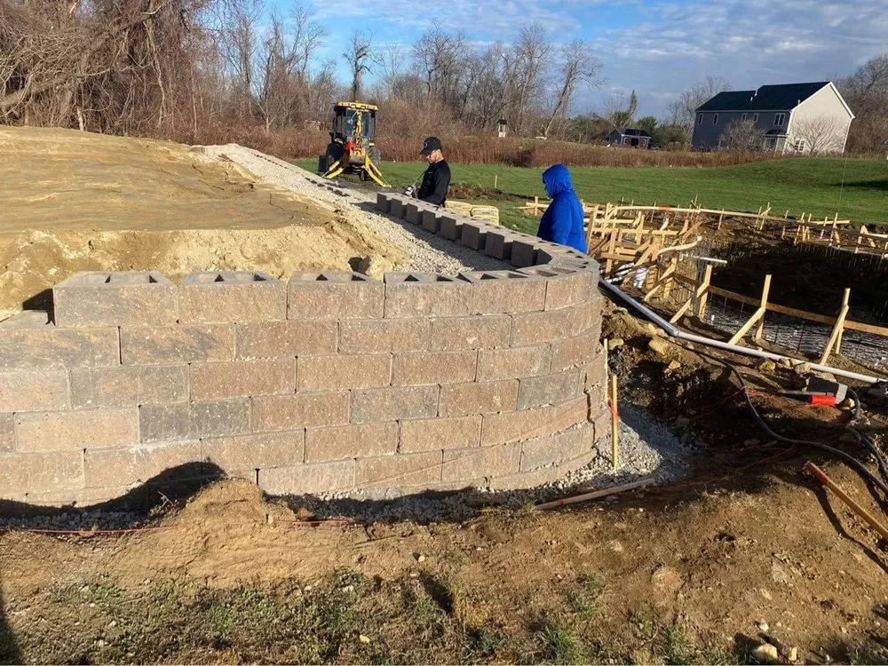 Custom outdoor landscaping in Cranston, RI by Martinez Backyard Services