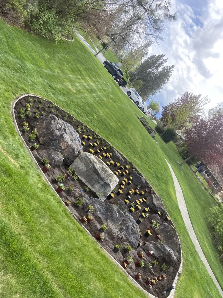 Affordable lawn mowing service with custom design across Airway Heights, WA - Martinez Bros Landscape & Maintenance