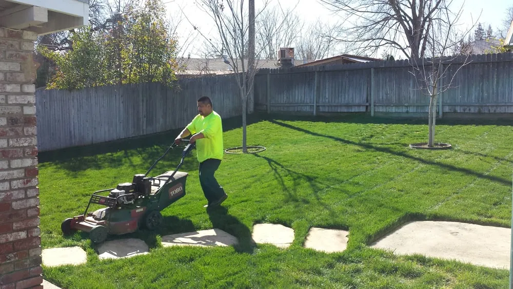 Custom lawn mowing service in Sacramento, CA - Martinez Bros. Landscape