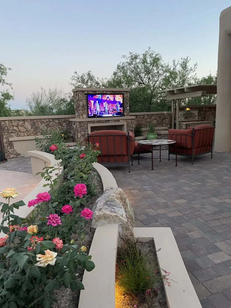 Expert yard cleanup service for homes in Tucson, AZ by Martinez Concepts