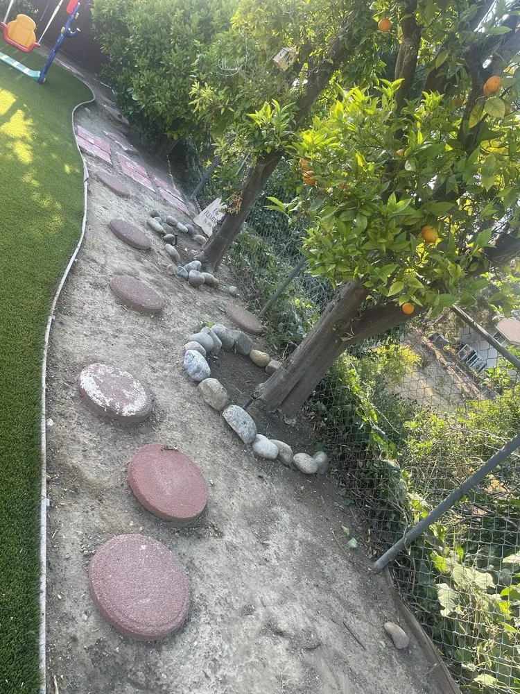 Custom outdoor landscaping with custom design in San Diego, CA by Martinez Gardening