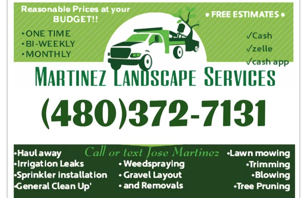 Local garden landscaping in Phoenix, AZ by Martinez Landscape Service