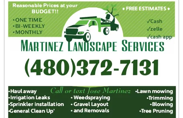 Martinez Landscape Service Logo
