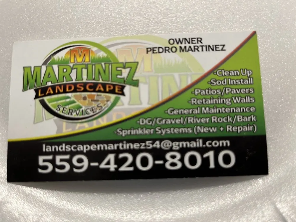 Local landscape installation in Kerman, CA - Martinez landscape services