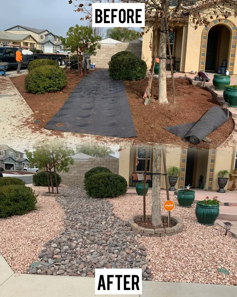 Custom lawn mowing service experts serving Hemet, CA - Martinez Landscapes