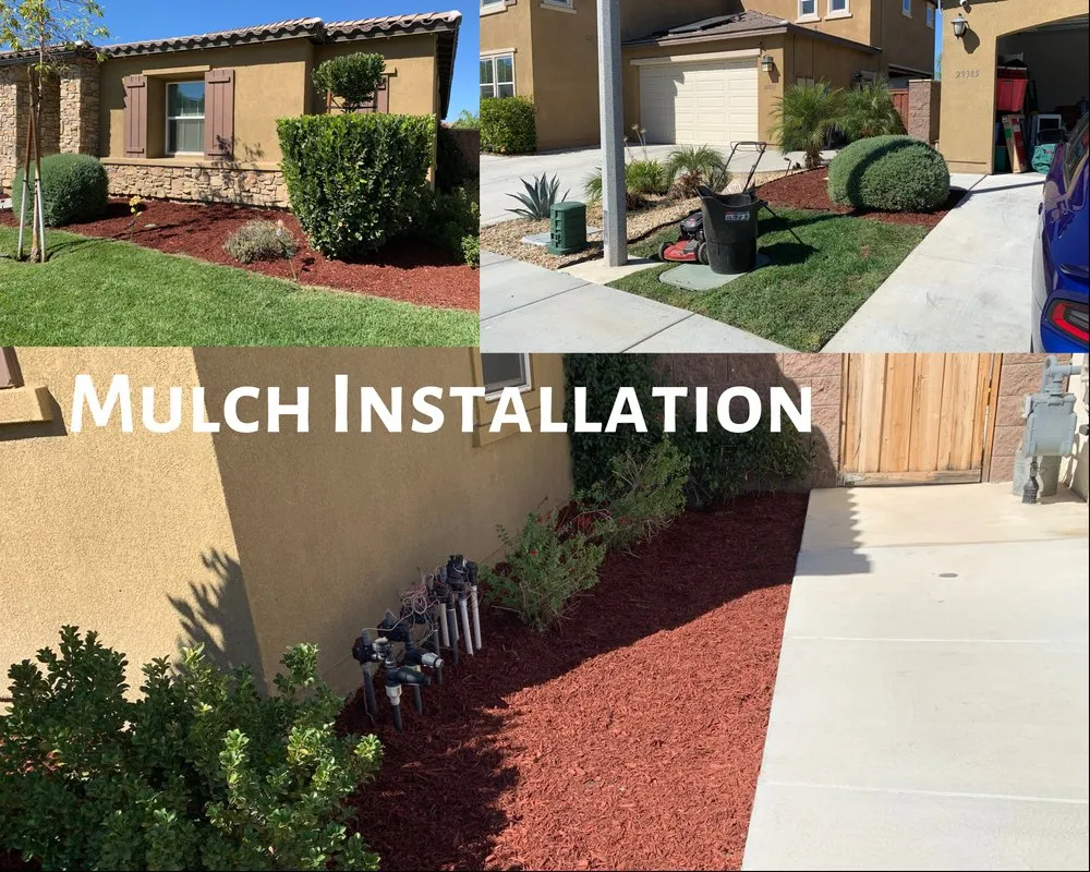 Top-rated landscape installation with custom design in Hemet, CA by Martinez Landscapes