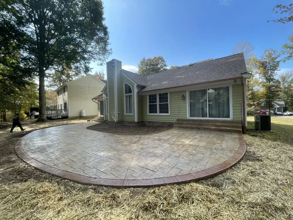Professional landscape installation in Partlow, VA by Martinez Landscaping & Concrete