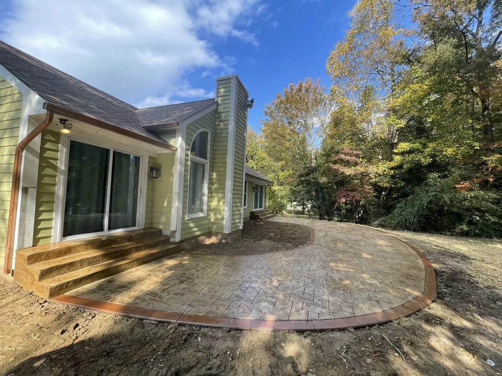 Custom landscape design in Partlow, VA by Martinez Landscaping & Concrete