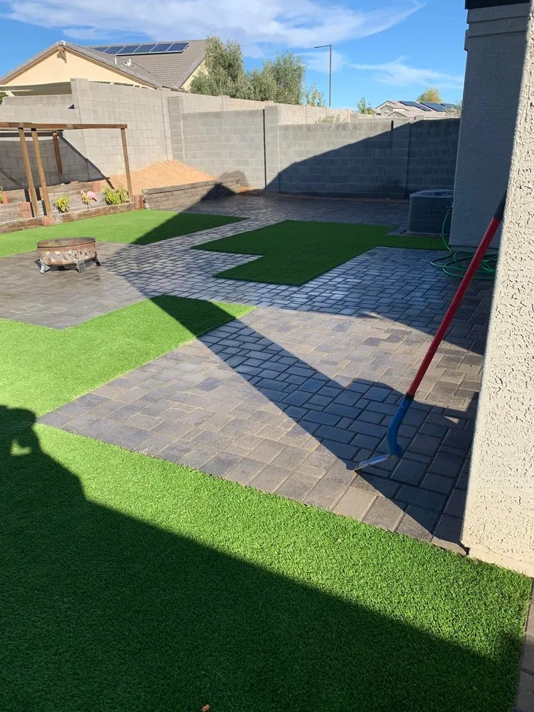 Custom lawn care service with custom design across Tonopah, AZ - Martinez Landscaping & More