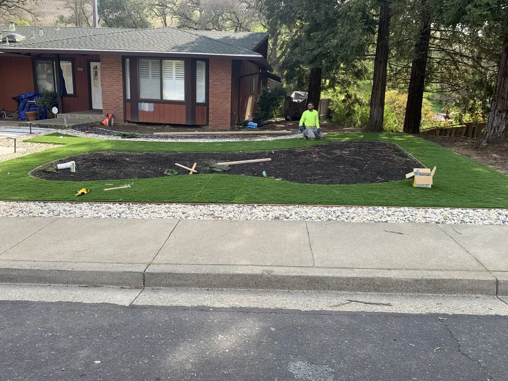 Custom outdoor landscaping for year-round maintenance in Pittsburg, CA by Martinez Landscaping & Tree Service