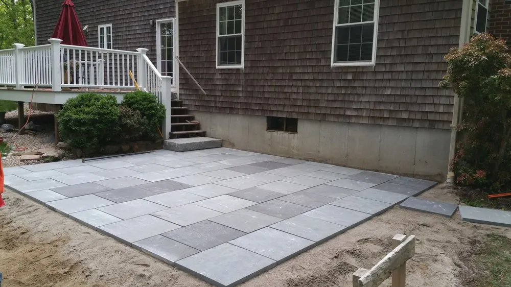 Local lawn mowing service for homes in Cranston, RI by Martinez Landscaping and Construction