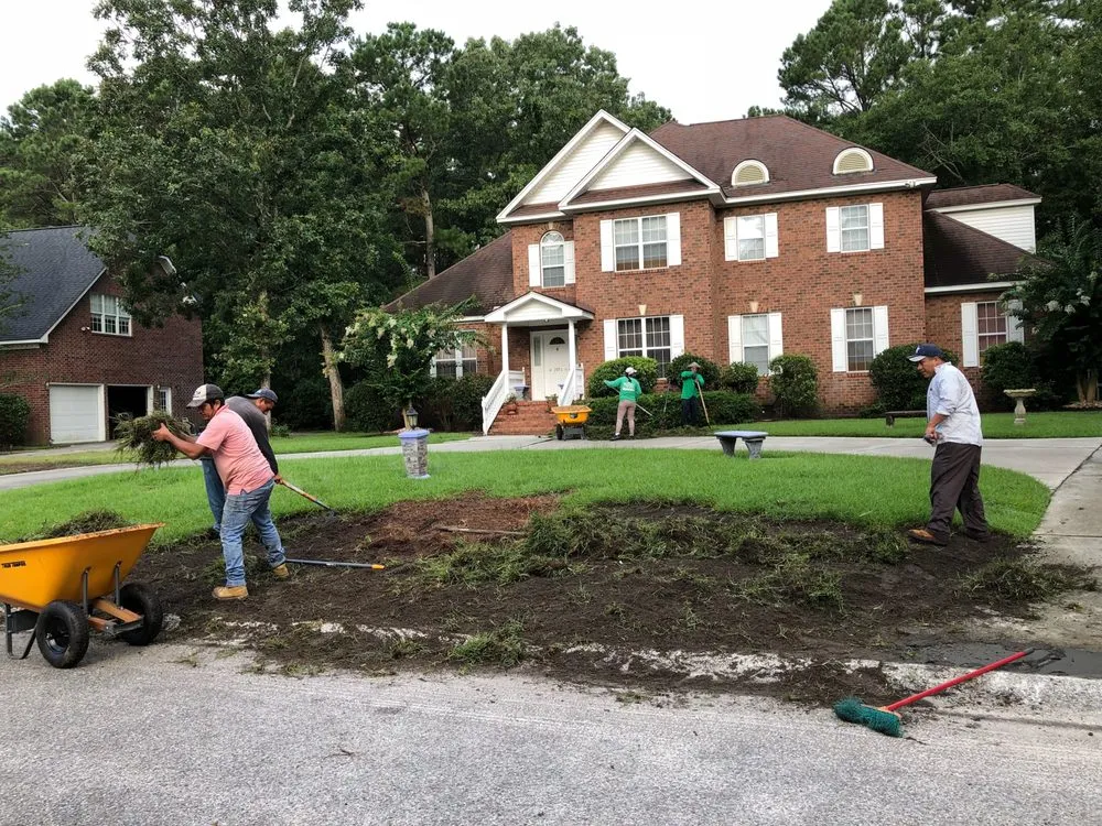 Reliable landscaping services in Summerville, SC by Martinez Landscaping and Pine Straw Service