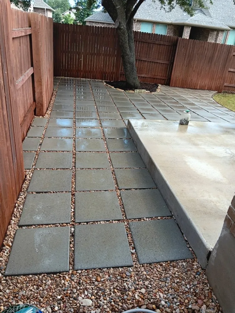 Custom lawn care service for outdoor upgrades in Round Rock, TX by Martinez Landscaping And Sprinklers System